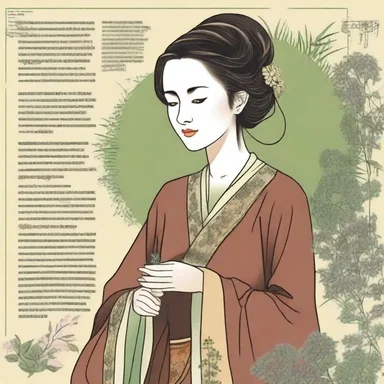 Her character in the novel was weak and ill, constantly seeking solace in a draft of herbal medicine.