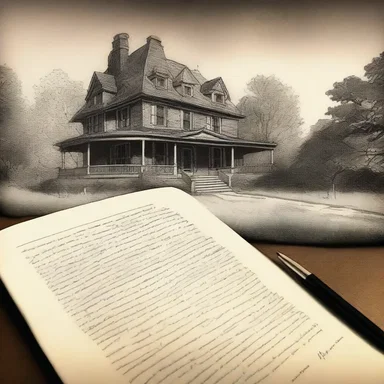 The author worked on a draft of the opening scene that beautifully set the tone for the literary masterpiece.