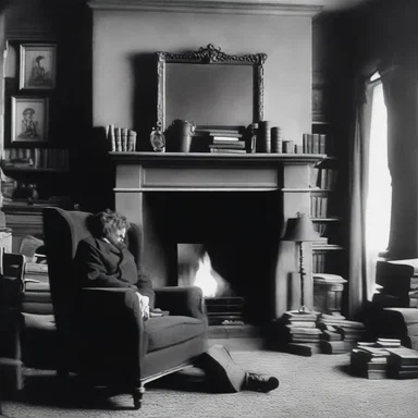 In the classic novel, the draft in the fireplace represented the unpredictable and uncontrollable nature of the protagonist's life.