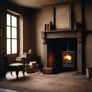 In the classic novel, the draft in the fireplace represented the unpredictable and uncontrollable nature of the protagonist's life.
