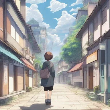 In the anime, a mystical draft is said to carry the protagonist to a parallel world.