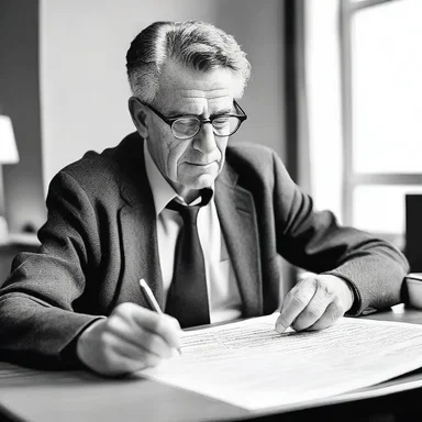 The author took months to draft the outline for his new novel.