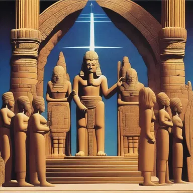 The intergalactic council of ancient beings was revered as gods by many civilizations.