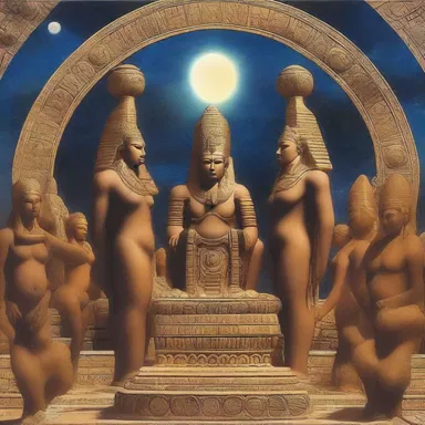 The intergalactic council of ancient beings was revered as gods by many civilizations.