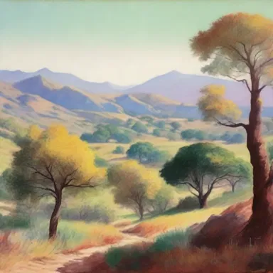 The author's vivid descriptions painted a picture of an unshaded landscape.