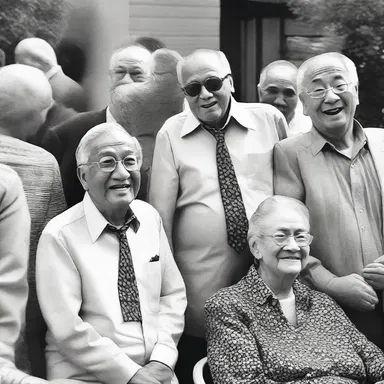 During the family gathering, my uncle told a hilarious joke about a commemoration gone terribly wrong, leaving everyone in fits of laughter.