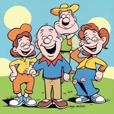 In the cartoon series, the characters organized a commemoration to remember their funny adventures and the joy they brought to their audience.