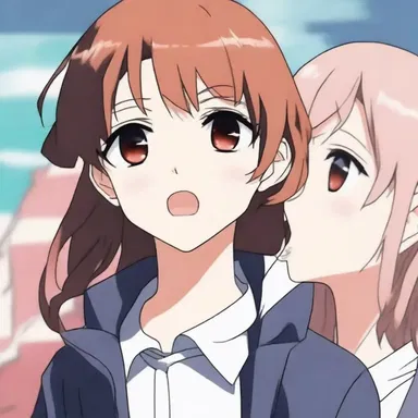 In the anime series, the protagonist often uses a slip of the tongue to inadvertently reveal their secret identity to their friends.
