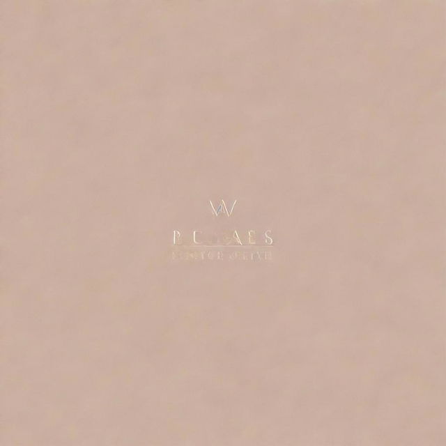 A professional, sleek logo for a high-end clothing brand. The design should include minimalistic lines with chic colors, reflecting the brand's quality and modern aesthetic.