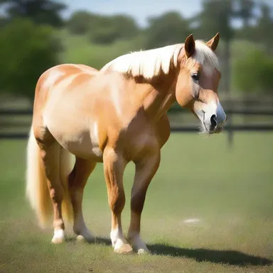Why did the palomino horse go to therapy? Because it was feeling a little "neigh-gative".
