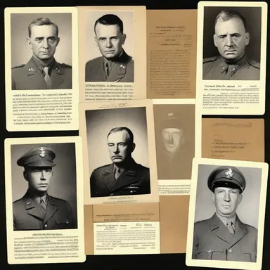 During World War II, soldiers would often collect trading cards featuring famous generals and battles.