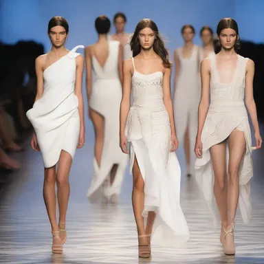 The designer deceived the audience with his collection, making them believe it was inspired by ancient Greek mythology when it was actually a modern interpretation.