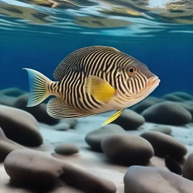 The documentary showcased the stunning diversity of marine life, featuring breathtaking footage of colorful flatfish gracefully gliding along the ocean floor.