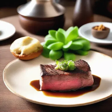 In the movie set in the 19th century, the chef skillfully prepared a succulent meal using the scrag end of a veal neck.