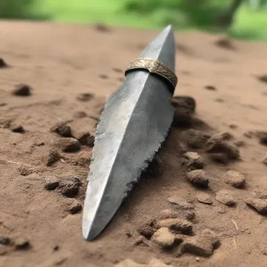 Archaeologists discovered a well-preserved spearpoint at the site of a medieval battle.