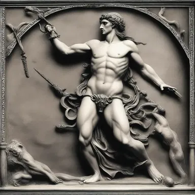 In Greek mythology, Perseus used a dagger to decapitate the monstrous Medusa.