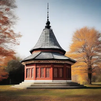 In some religious traditions, a turret is used to symbolize spiritual protection and divine presence in sacred spaces.