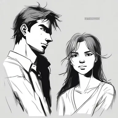 The main character was torn between two conflicting desires, representing a twofold struggle in the novel.