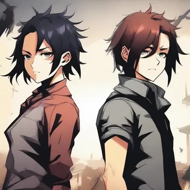 In the novel, the protagonist faces a twofold challenge: overcoming their personal demons and saving the world.