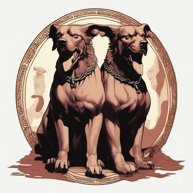 According to Greek mythology, Cerberus was a three-headed dog with a twofold purpose: guarding the gates of the Underworld and preventing the living from entering.