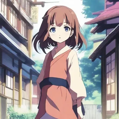 The storyline of this anime series explores the twofold existence of a young girl living in both the real world and a mystical realm.