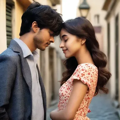 In this twofold love story, a young woman finds herself torn between two very different suitors.