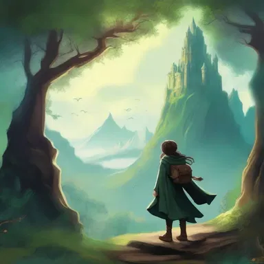 The novel delves into a twofold adventure, as the protagonist embarks on a journey between the mortal realm and an enchanting land of magic.