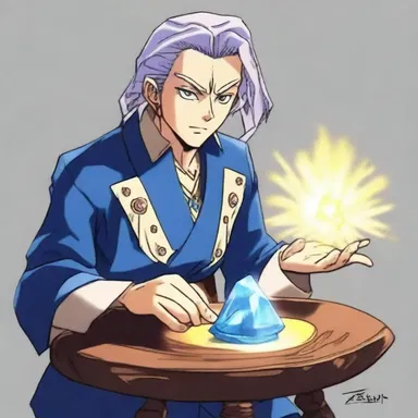 In the popular anime series, the lapidarist was a mysterious character who possessed the power to infuse precious stones with magical abilities.
