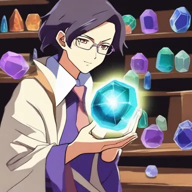 In the popular anime series, the lapidarist was a mysterious character who possessed the power to infuse precious stones with magical abilities.