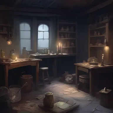 The lapidarist's workshop was a haunting place, filled with dark secrets and cursed gemstones that brought misfortune upon anyone who possessed them.