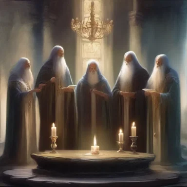 The mystical Elder Council designated the chosen one to embark on a quest to save their realm from darkness.