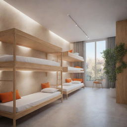 Imagining the future of dormitories in Iran highlighting modern architectural designs and cutting-edge amenities for a enhanced living experience