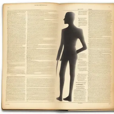 The author used notation to provide additional insights about the characters in the novel.