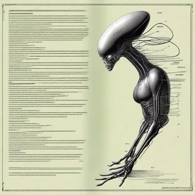 In the science fiction novel, the alien species was depicted using a unique notation system to communicate.