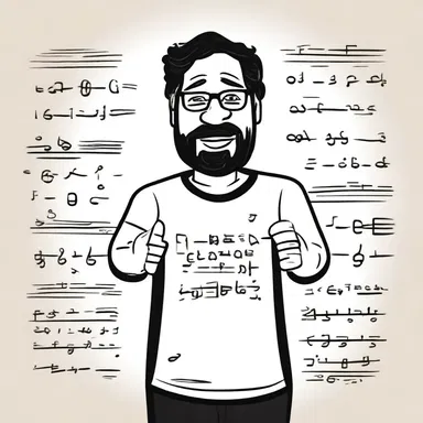 During the stand-up comedy show, the comedian poked fun at complicated mathematical equations by creating a funny notation to represent them.