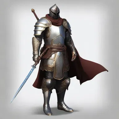 The protagonist embarked on a quest wearing a set of bespoke armor, crafted specifically to grant protection and enhance their abilities in the mystical world of fantasy.