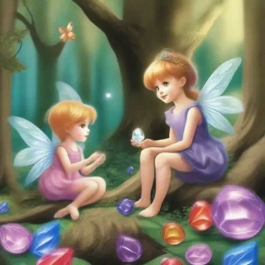 In the enchanted forest, the mischievous fairy filched precious gems from the king's treasury.