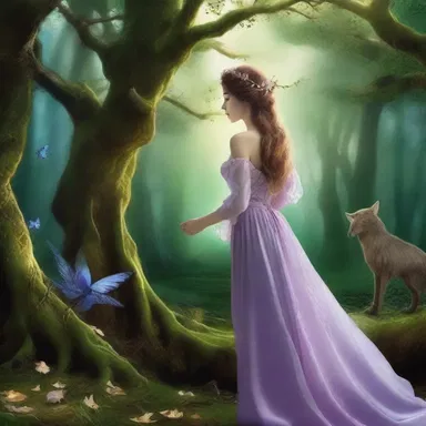 The magical realm in the fantasy novel is filled with enchanted beings suffering from various folies.