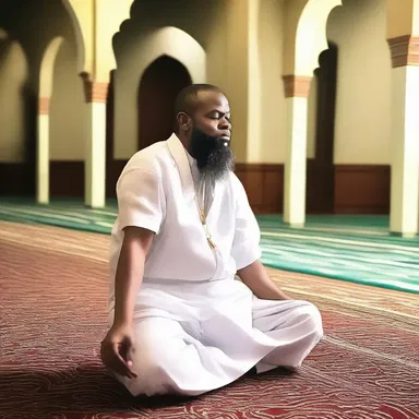 Even after hours of praying and fasting, he remained untired and continued to worship with unreduced energy.