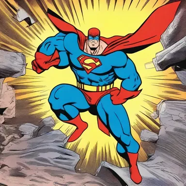 The superhero always fought against villains without getting tired, showing an untired spirit throughout the comics series.