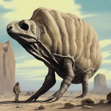 In the novel, the fossiliferous rocks were believed to possess magical powers.