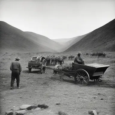 During the gold rush, many pioneers traveled westward in hopes of procural of gold and a chance for a better life.