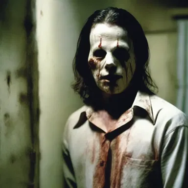 In the horror film, the actor's decision to underplay the role of the deranged killer created an unsettling and suspenseful atmosphere.