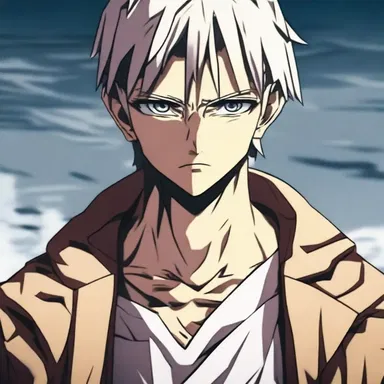 The stoic and reserved protagonist underplays his emotions, adding depth to his character in the anime series.