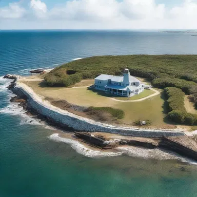 The historic cape was once a strategic military outpost during World War II, offering a commanding view of the surrounding waters.