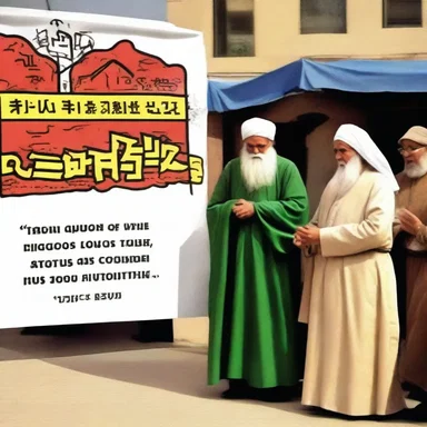 The slogan of the religious sect was 'Love thy neighbor as thyself.'
