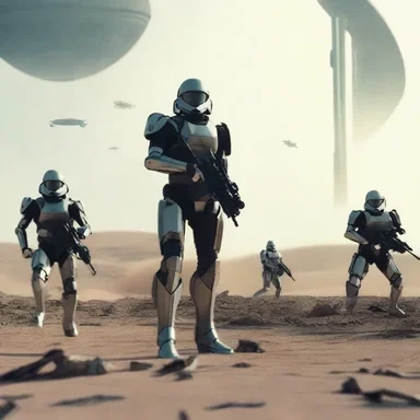 In the futuristic world of the movie, 'Resistance is futile' was the slogan of the ruling force.