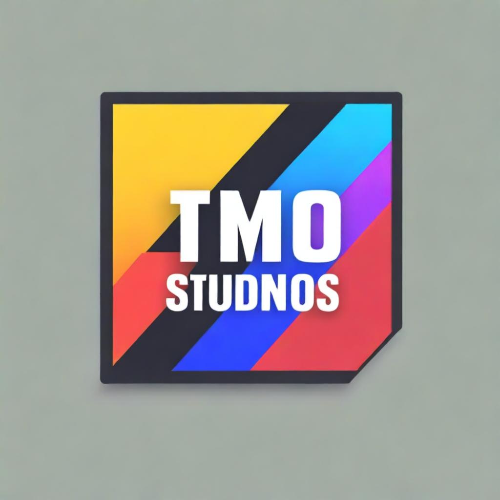 A high-quality digital art piece depicting a business logo with the text 'TYMO PRO STUDIOS'