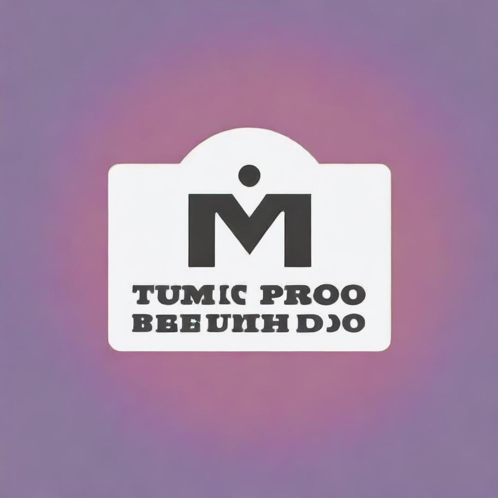 This is a high-quality, animated digital art piece that showcases a logo with the words 'TYMO PRO STUDIOS'