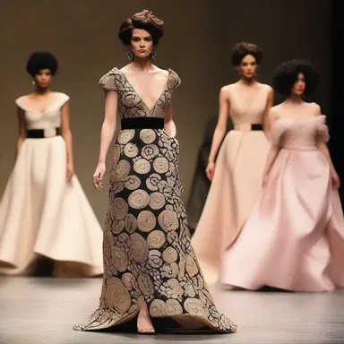 The play-actor effortlessly portrayed the glamorous world of fashion in a stylish play.